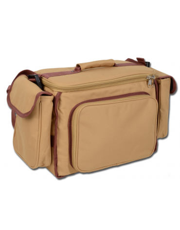 Borsa medicale Utility vuota, in poliestere 600D resistente all'acqua - colore beige - 36 x 22 x h 25 cm