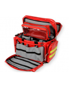 Borsa emergenza Smart in poliestere rivestito, vuota, colore rosso - 55 x 35 x h 38 cm