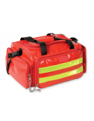 Borsa emergenza in poliestere rivestito di PVC, vuota, colore rosso - 35 x 45 x h 21 cm