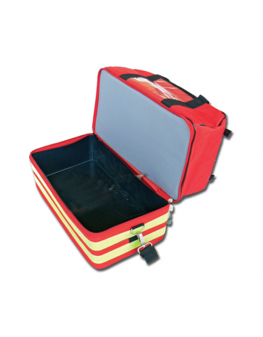 Borsa emergenza Life 2 in poliestere 600D con 5 borsette colorate - 47,5 x 33 x h 30 cm