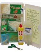 ARMADIETTO KIT PRONTO SOCCORSO base-Fino a 2 persone-DM N.388 DEL 15/07/03 ALLEGATO 2 MOD. BASE