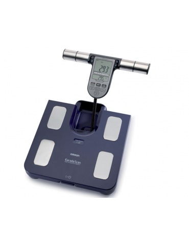 Bilancia Body Fat Omron BF511 con misurazione completa della composizione del corpo con precisione clinica
