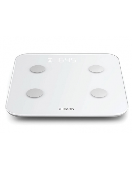 Bilancia wireless Body Analysis iHealth CORE HS6, portata 180Kg - 350 x 350 x 28,5 mm Bilancia wireless Body Analysis iHealth CORE HS6, portata 180Kg - 350 x 350 x 28,5 mm