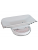 Bilancia pesaneonati meccanica per uso esclusivo domiciliare, vassoio in plastica, portata 20kg., quadrante in kg e lb