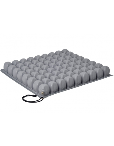 Cuscino antidecubito ad aria con fodera in poliestere, pompa e kit di riparazione, portata max 150 kg - cm 45x45x6h