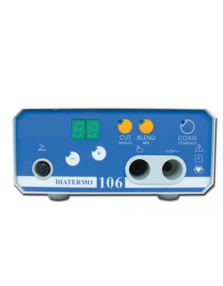 DIATERMO 106 - monopolare per interventi di piccola chirurgia di emergenza - 50 Watt - mm 180 x 180 x h 100