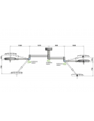 PENTALED 63N + 63N - 320.000 LUX - plus 72 riflettori ellittici suddivisi in 8 moduli da 9 LED ciascuno - durata LED: 50.000 h