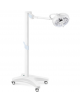 LAMPADA SCIALITICA TRIS A LED - su carrello - cupola con 4 moduli interni, ognuno con 7 LED (totale di 28 LED) - 130.000 lux