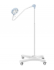 LAMPADA OPERATORIA SATURNO A LED + batterie - su carrello, da 9 LED da 2,5 W ciascuna - 50.000 lux