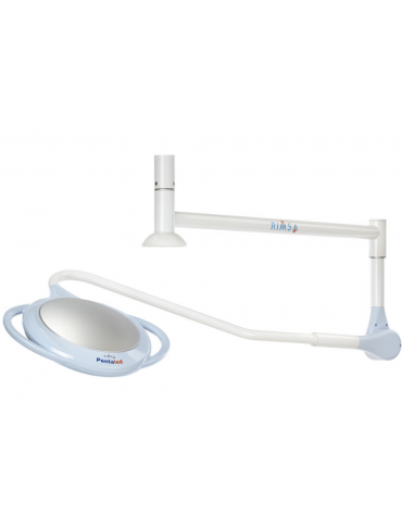 Lampada scialitica a 28 riflettori ellittici a led - a soffitto, luce fredda 120.000 Lux ad 1 metro