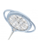Lampada scialitica a 28 riflettori ellittici a led - a soffitto, luce fredda 120.000 Lux ad 1 metro