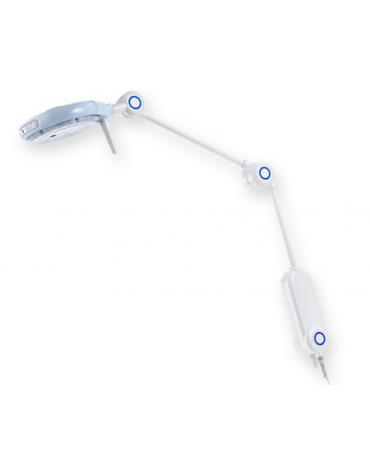 Lampada a luce fredda Primaled con 9 ottiche a led, da rotaia - 20000 lux