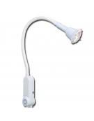 Lampada medicale alogena SIMPLEX - da parete con 1 lampadina alogena dicroica da 35W 12V