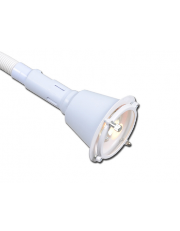 Lampada medicale alogena SIMPLEX - da parete con 1 lampadina alogena dicroica da 35W 12V