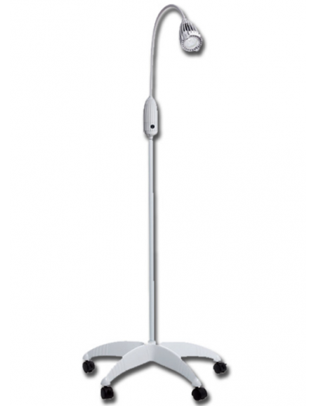 Lampada medicale alogena su carrello- Intensità luce 35.000 lux - Adatta per esami , piccola chirurgia ed interventi veterinari