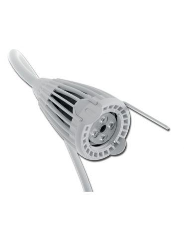 Lampada medicale led LUXIFLEX - 15.000 lux - su carrello, consumo: 10W, durata delle lampade: 25000 h