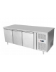Tavolo congelatore ventilato in acciaio inox -  3 porte - 360 Lt. - temp. -22°-18°C - mm 1795×600×850h