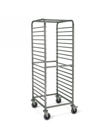 Carrello portateglie - Portata 18 teglie 2/1 GN