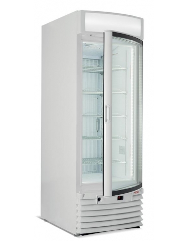 Espositore vetrina congelatore verticale statico - Vetro curvo