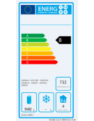 Armadio refrigerato ventilato inox AISI 304 - GN 2/1 - 2 porte - 1300 litri - temp. -2°C/+8°C - mm L1314xP845xH2065mm