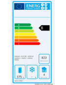 Banco pizza refrigerato ventilato, 3 porte,  - Lt. 560 -  -2°+8°C - mm 2010×800×1000h