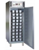 Armadio inox AISI 304 ventilato  -10°C/-22°C - Possibilità di contenere fino a 54 Vaschette gelato da Lt 5 - cm 74x99x201h