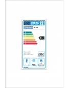 Armadio congelatore GN2/1 inox - refrigerazione ventilata -18/-22°C - CLASSE C - guide stampate - cm 70x82,3x204,5h