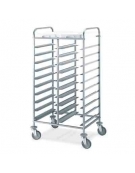 Carrelli portavassoi - Portata 20 vassoi EN 53x37 cm - dimensioni cm 89x60x150
