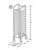 Carrello portavassoi - Portata 12 vassoi EN - cm 49x60x172h