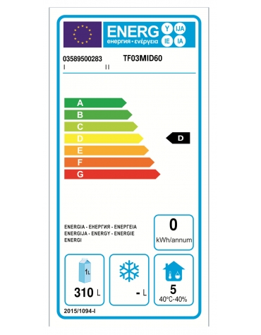 Tavolo Refrigerato a temperatura normale con 3 porte cm 191x60x85h