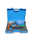 Kit Pronto Soccorso per rianimazione con valigetta rigida in plastica antiurto senza bombola - cm 43x32x11h