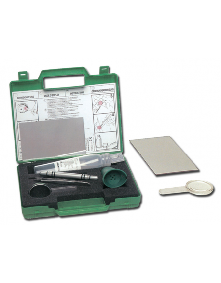 Kit levaschegge per occhi con contenitore in polipropilene - mm 235 x 190 x 43