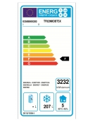 Tavolo Refrigerato GN 1/1 a bassa temperatura con 2 porte e gruppo motore a sinistra cm 142x71,5x85h