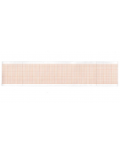 Carta termica ECG 50x25 mmxm - rotolo griglia arancio - cod. DN34722
