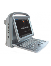 Ecografo Eco5 Vet Colour Doppler schermo LED a colori, memoria 8G, 3 porte USB, 2 connettori per sonde