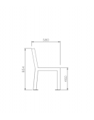 Panchina Bonn con schienale e braccioli, in acciaio zincato e verniciato, con legno di pino - cm 180x58x85,4h