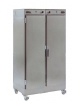 Cella di lievitazione inox doppia a caldo vapore statico per 40 teglie 60x40 - cm 116x66x205h