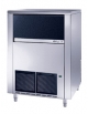 Produttore fabbricatore di ghiaccio a cubetti pieni 130 Kg/24h - Contenitore da 65 Kg - mm 840 x 740 x 1075h