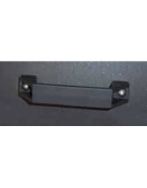 Coppia maniglie per cestino di forma quadra con porta, colore nylon nero - cod. DN34944 - DN12782