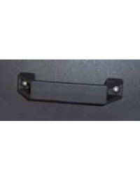 Maniglia per cestino di forma quadra con porta, colore nylon nero - cod. 34944