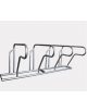 Portabici a modulo base 2 posti in acciaio zincato e verniciato  - cm 125,6x100x90h