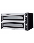 Forno elettrico per pizzeria professionale da 9+9 pizze Ø 36 cm - N° 2 Camere da cm 108x108x14h