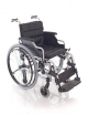 CARROZZINA STRUTTURA LEGGERA AD AUTOSPINTA IN ALLUMINIO VERNICATO seduta 45cm