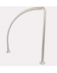 Portabici a 2 posti realizzato in acciaio inox -  Da inghisare - cm 102,5x131h