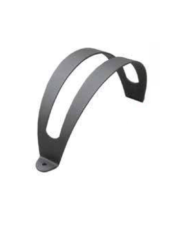 Portabici ad 1 posto in acciaio zincato e verniciato -  Da tassellare - cm 56,5x17x24,5h