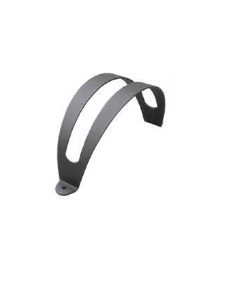 Portabici ad 1 posto in acciaio zincato e verniciato -  Da tassellare - cm 56,5x17x24,5h