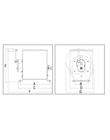 Impastatrice manuale per carne Kg. 20 da banco