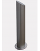 Dissuasore in acciaio inox di altezza 1200 mm realizzato in tubolare D. 150 da tassellare