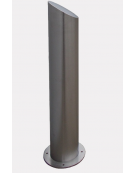 Dissuasore in acciaio inox realizzato in tubolare - da tassellare - cm Ø21,9x120h