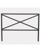 Barriera L.150 cm da inghisare, realizzata in acciaio zincato e verniciato - cm 150x120h